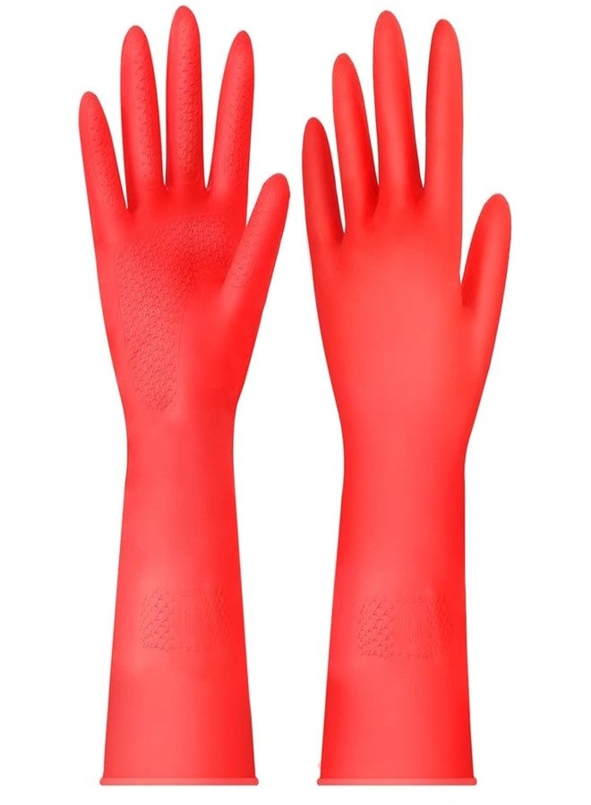 MPR4 Heavy Duty Rubber Hand gloves (3 Pairs) for Dishwashing, gardening, kitchen cleaning (Multicolour) - Image 4